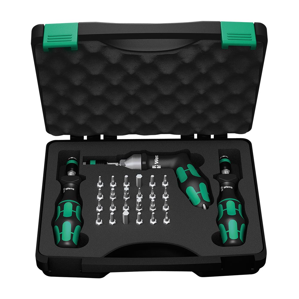 德國Wera可調式扭力起子0.3~0.6Nm/起子組