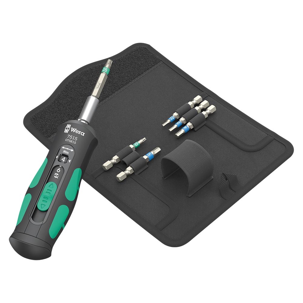 德國Wera快速扭⼒起⼦鐵⾺款7件帆布包