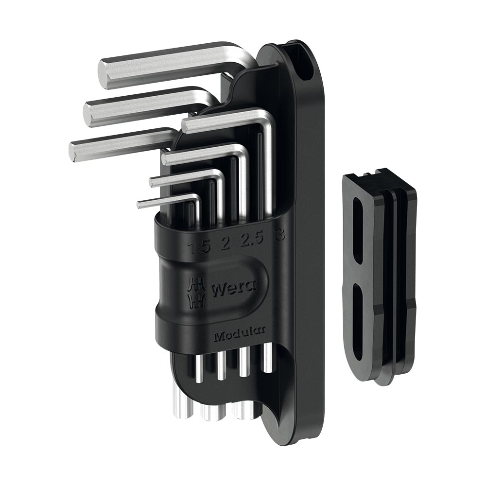 德國Wera⼯具樂⾼六角扳⼿7⽀組