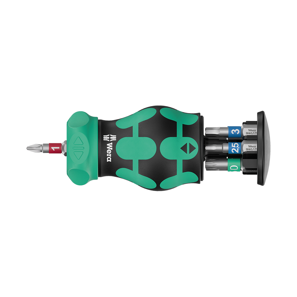 德國Wera鐵⾺棘輪⼤頭起⼦不鏽鋼7件組