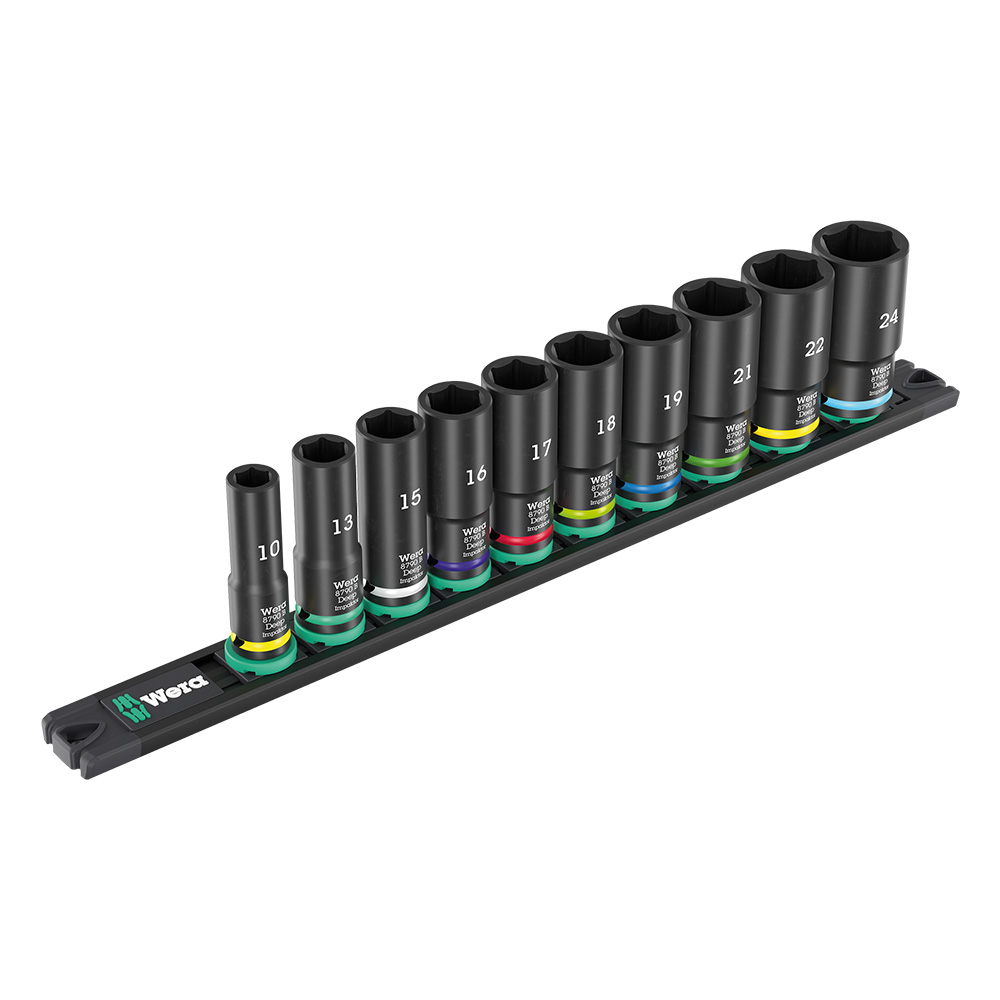 德國Wera三分IMP長套筒10件組-附磁性收納條