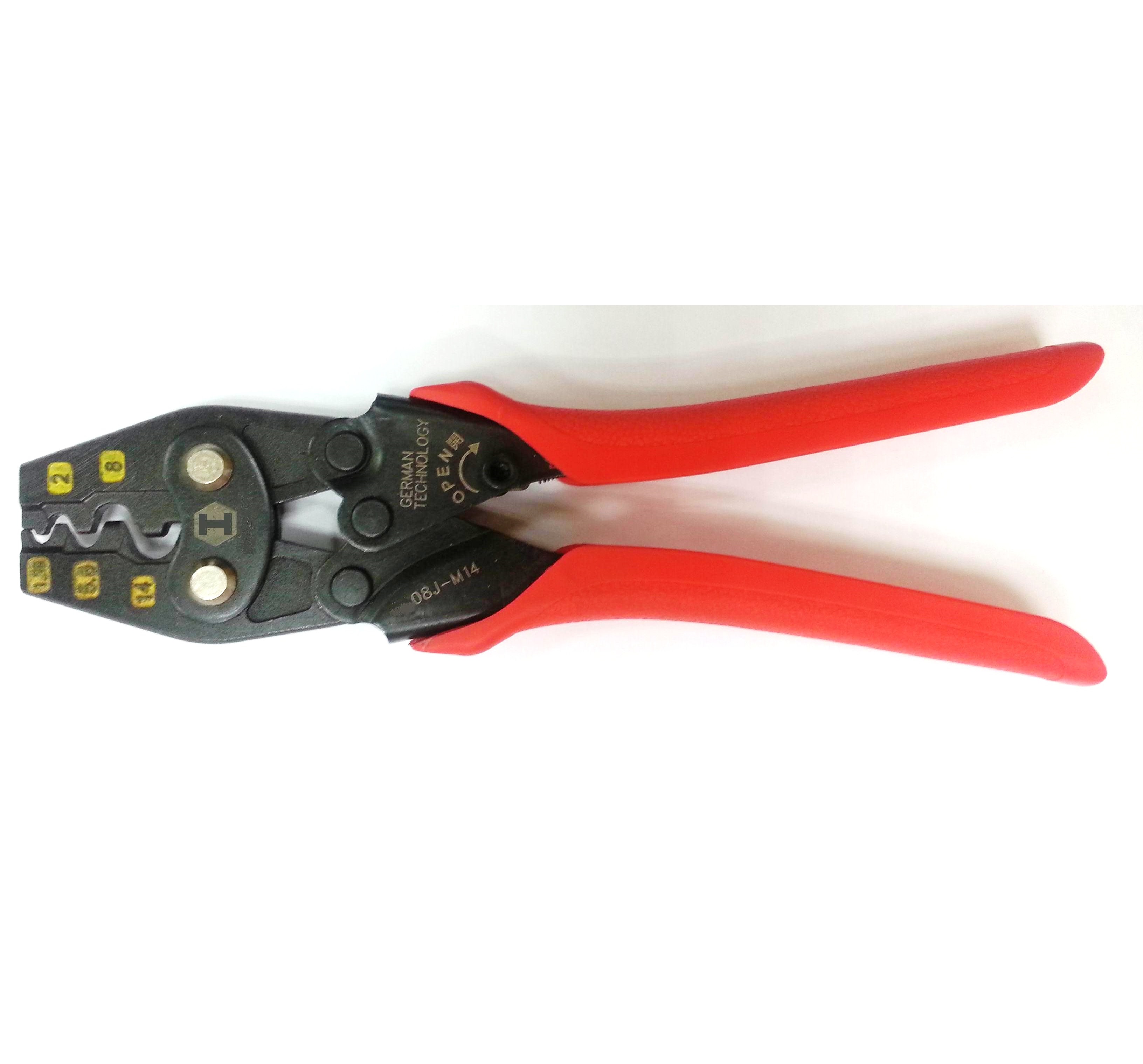 双棘轮省力端子钳(腰身型)ratchet crimping pliers
