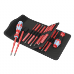 德國Wera VDE絕緣不鏽鋼17件式(⼯具袋式)