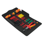 德國Wera絕緣棘輪起⼦VDE/KNIPEX鉗（17件⼯具包）