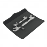 德國Wera Joker可調式雙頭開口扳⼿2⽀組XS/S.M/L