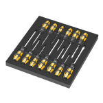 德國Wera工具車貫通鑿型起子13件套組